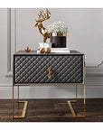 Leather Bedside Table - From Where -