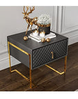 Leather Bedside Table - From Where -