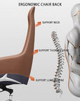 Leather Executive Office Chair - From Where -