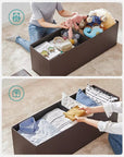 Leather Ottoman with Storage - From Where -