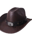 Leather Western Hat Cowboy Hat - From Where -