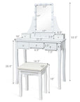 LED Vanity Table Makeup Dresser - From Where -