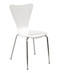 Legare White Bent Ply Chair - From Where -