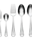 Lenox Noella 65 - Piece Flatware Silverware Set - From Where Finds -