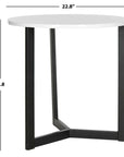 Leonard Mid Century Modern End Table - From Where Finds -