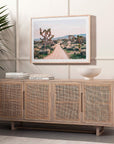 Libby 72" Natural Credenza - From Where -