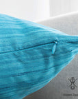 Light Blue Euro Sham Covers (Set of 2) - From Where -