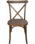 Light Brown X - Back Chair - From Where -