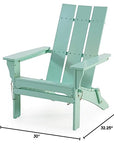 Light Mint Adirondack Chair - From Where -