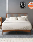 Linda Wood Platform Bed Frame - From Where Finds -