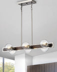 Linear Kitchen Island Pendant Chandelier - From Where -