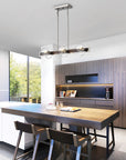 Linear Kitchen Island Pendant Chandelier - From Where -