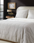 Linen Sheet Set - White K/CK