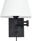 Linen Fabric Adjustable Wall Lamp - From Where -