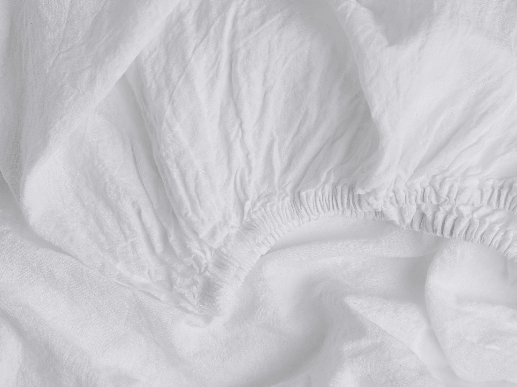 Linen Fitted Sheet - From Where -