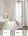 Linen Rod Pocket Blackout Curtains - From Where -