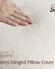 Linen Tassel Pillow Covers (Set of 2) - From Where Finds -