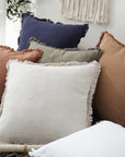 Linen Tassel Pillow Covers (Set of 2) - From Where Finds -