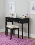 Linon Kensley Butterfly Vanity Set - From Where -