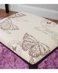 Linon Kensley Butterfly Vanity Set - From Where -