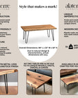 Live Edge Coffee Table - From Where -
