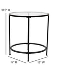 Living Room Glass Coffee Table - From Where -