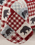 Log Cabin Quilt Set - From Where -