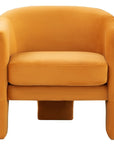 Londyn Velvet Accent Chair - From Where -