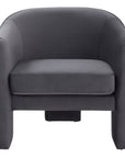 Londyn Velvet Accent Chair - From Where -