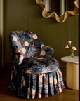 Lorelei Frederica Velvet Accent Chair - From Where -