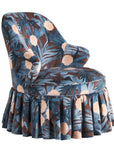 Lorelei Frederica Velvet Accent Chair - From Where -