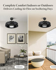 Low Profile Bladeless Ceiling Fan - From Where -