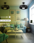 Low Profile Bladeless Ceiling Fan - From Where -