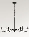 Lucca Iron Chandelier (38" - 50") - From Where -