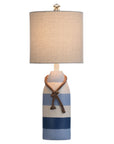 Lucero Resin Table Lamp - From Where -