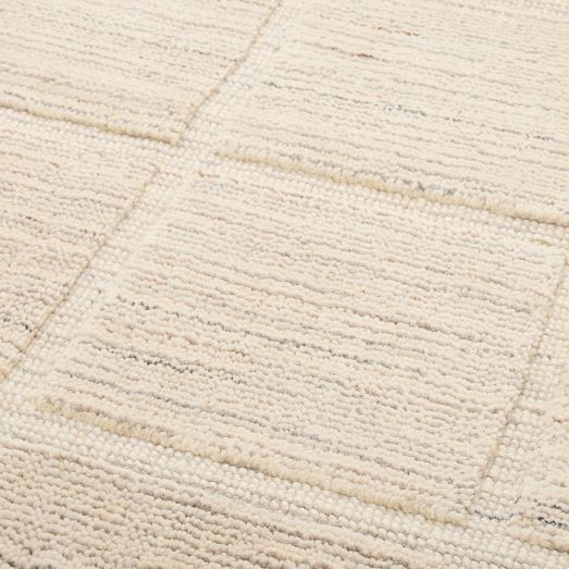 Lumini Grid Easy Care Rug - From Where -
