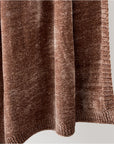 Luxe Chenille Throws - From Where -