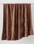 Luxe Chenille Throws - From Where -