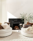 Luxe Faux Fur Pillow - From Where -