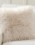 Luxe Faux Fur Pillow - From Where -