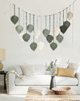 Macrame Leaf Wall Hanging Decor - From Where -