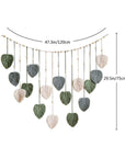 Macrame Leaf Wall Hanging Decor - From Where -