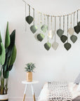 Macrame Leaf Wall Hanging Decor - From Where -