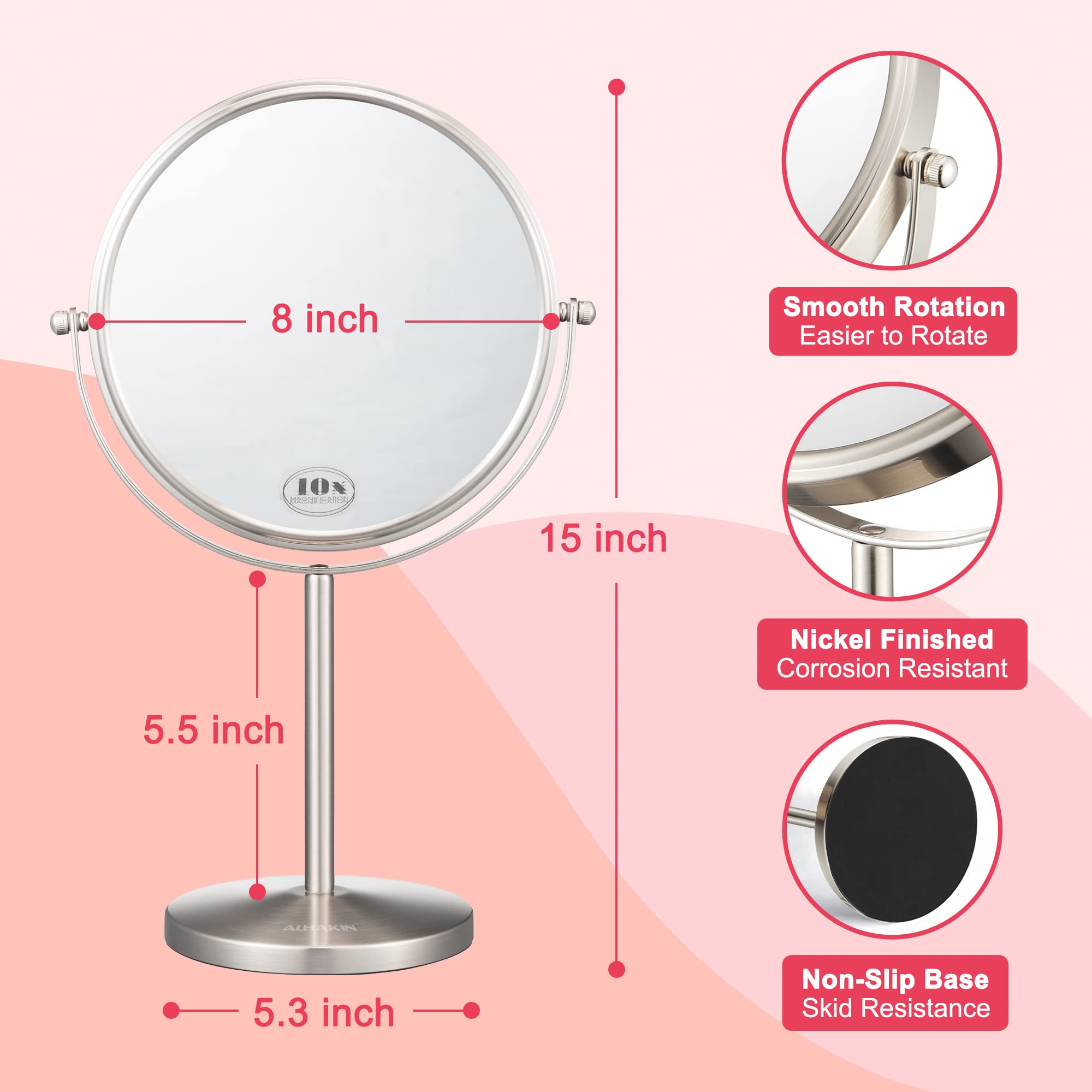 Magnifying Makeup Mirror - From Where -