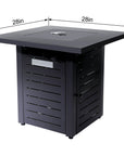 Mainstays 28" Propane Fire Pit Table - From Where -