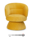 Makeva 31" Swivel Lounge Chair - From Where -