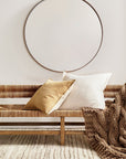 Malibu Woven Bench (64") - From Where -