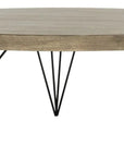 Mansel Retro Mid Century Round Coffee Table - From Where Finds -
