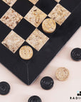 Marble Checkers Board Game - From Where -