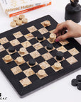 Marble Checkers Board Game - From Where -